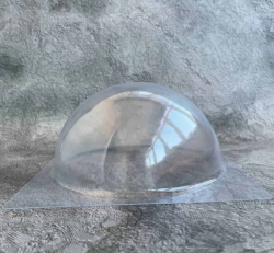 Пластиковая форма Полусфера 14 см Изображение Пластиковая форма Полусфера 14 см